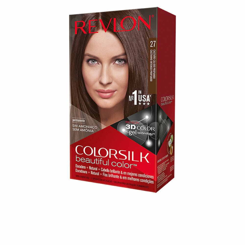 Revlon Colorsilk #27 Deep Rich Brown (Насыщенный каштановый) 130ml