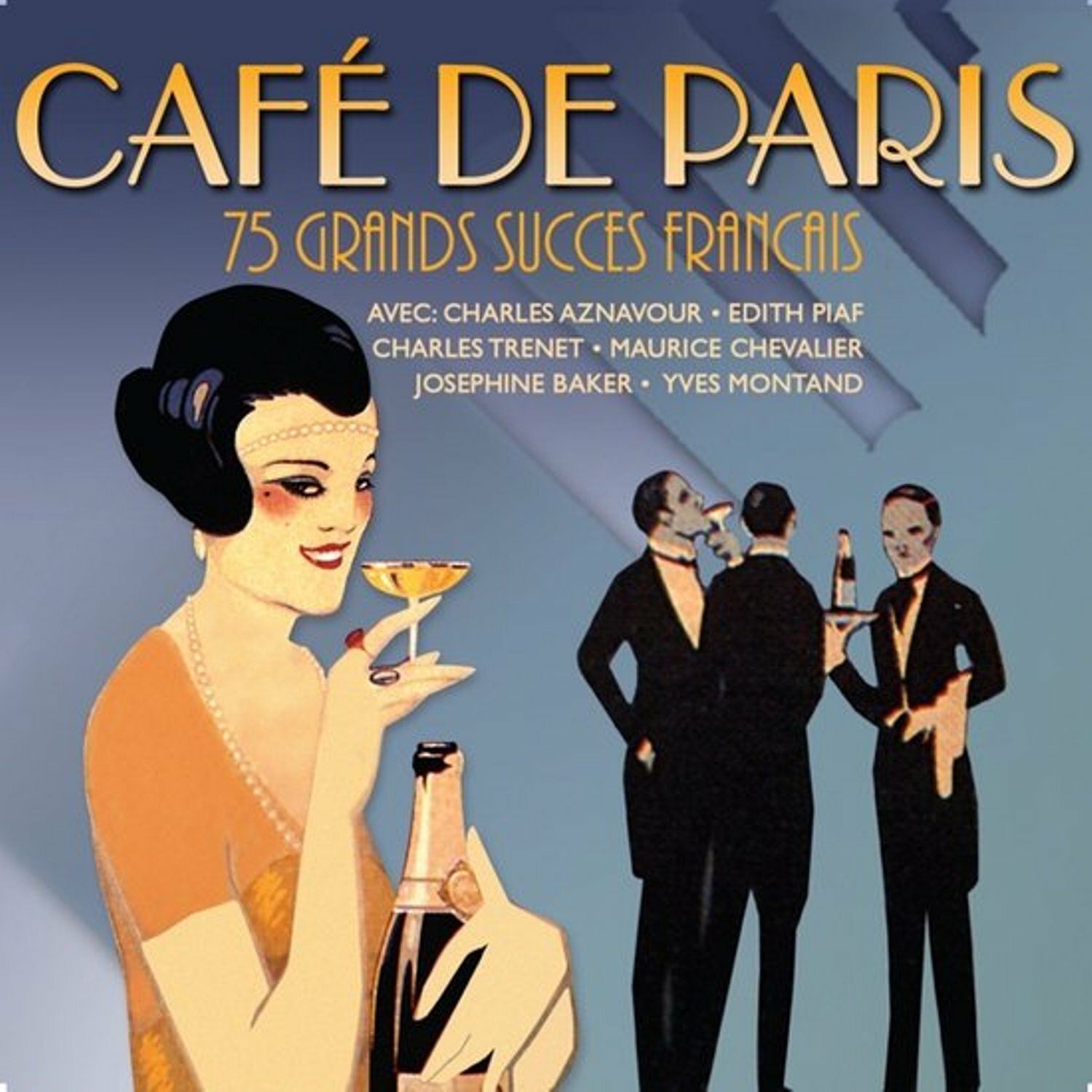 Cafe De Paris 75 Grands Succes Francais Various Artists (3CD) NotNowMusic