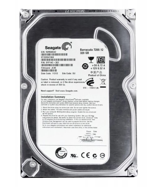 Жесткий диск Seagate Barracuda 320 ГБ ST3320413AS