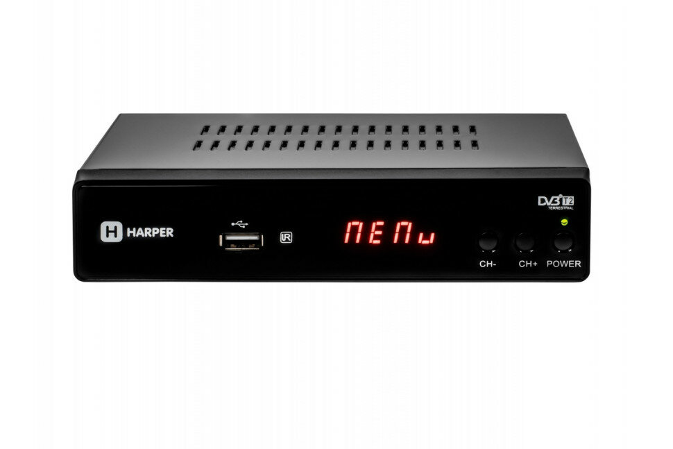 Цифровая приставка (HARPER HDT2-5050 с функцией FULL HD медиаплеера)
