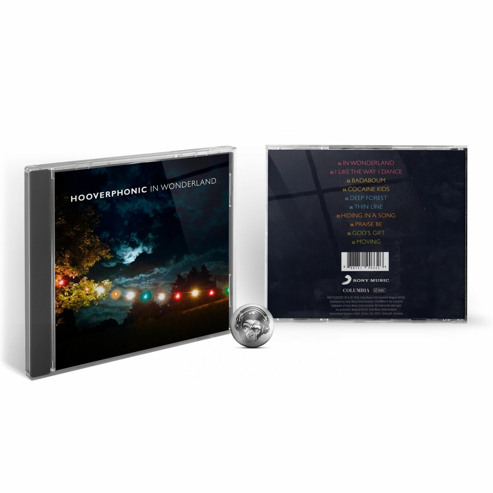 Hooverphonic - In Wonderland (1CD) 2017 Columbia, Jewel Аудио диск