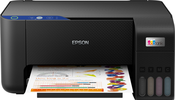 МФУ струйный Epson EcoTank L3211 (A4 принтер/сканер/копир 5760x1440dpi 33чб/15цв. ppm СНПЧ USB) (C11CJ68406)