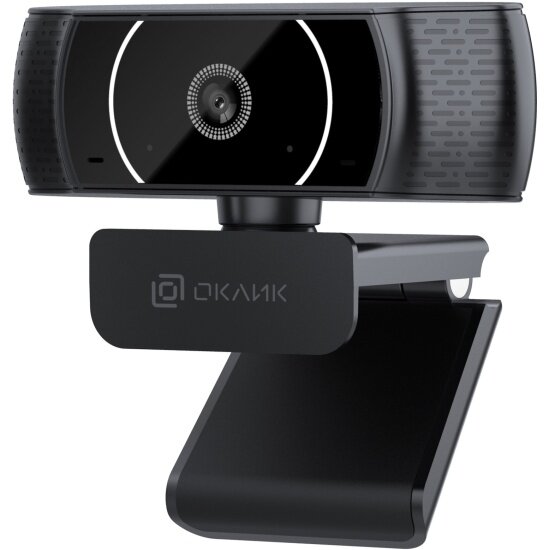 Веб-камера Оклик OK-C016HD 1Mpix (1280x720) (черный)