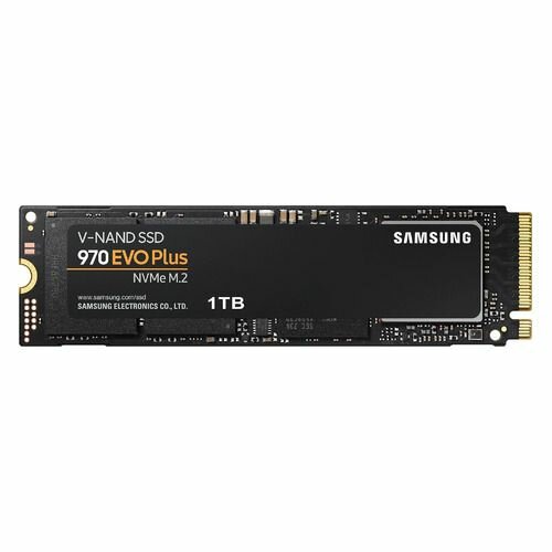 SSD накопитель Samsung 970 EVO Plus MZ-V7S1T0B/AM 1ТБ M.2 2280 PCIe 3.0 x4 NVMe M.2