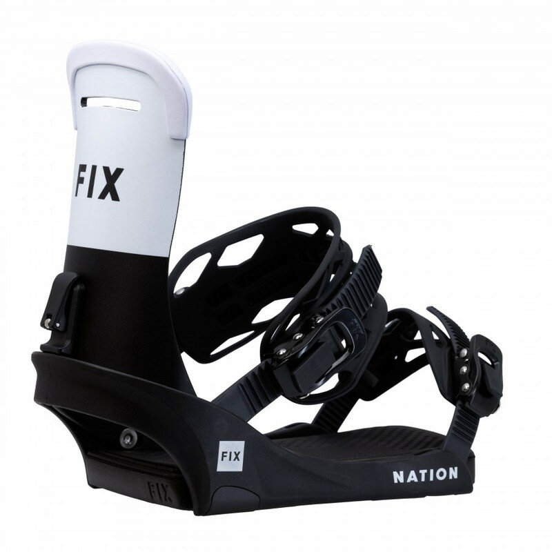 Крепления FIX Men`s Snowboard Bindings National Black (M)