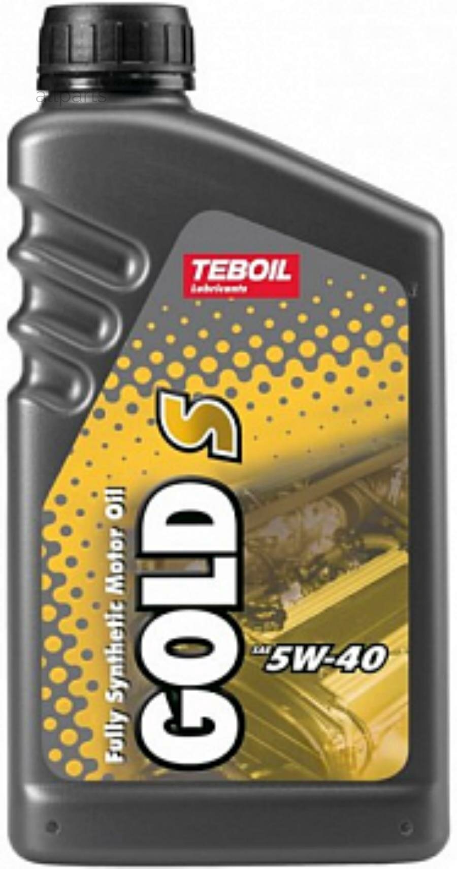 TEBOIL 19022 Масло моторное TEBOIL GOLD S 5W-40 синтетическое 1 л 19022