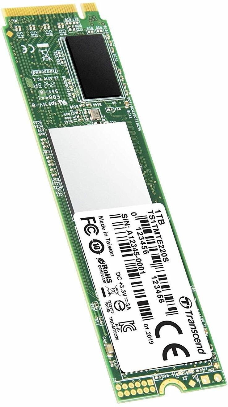 Накопитель SSD 1Tb Transcend 220S (TS1TMTE220S)