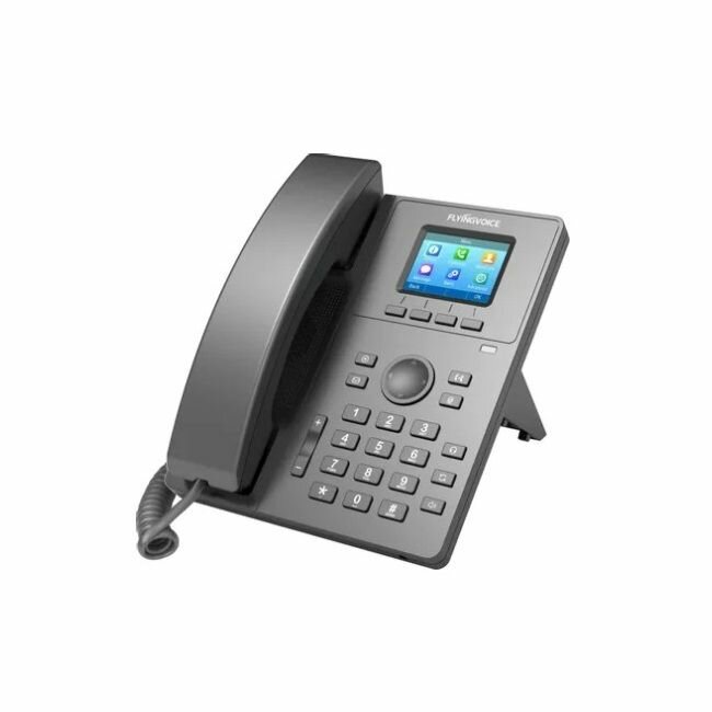 VoIP-телефон FLYINGVOICE серый (упак.:1шт)