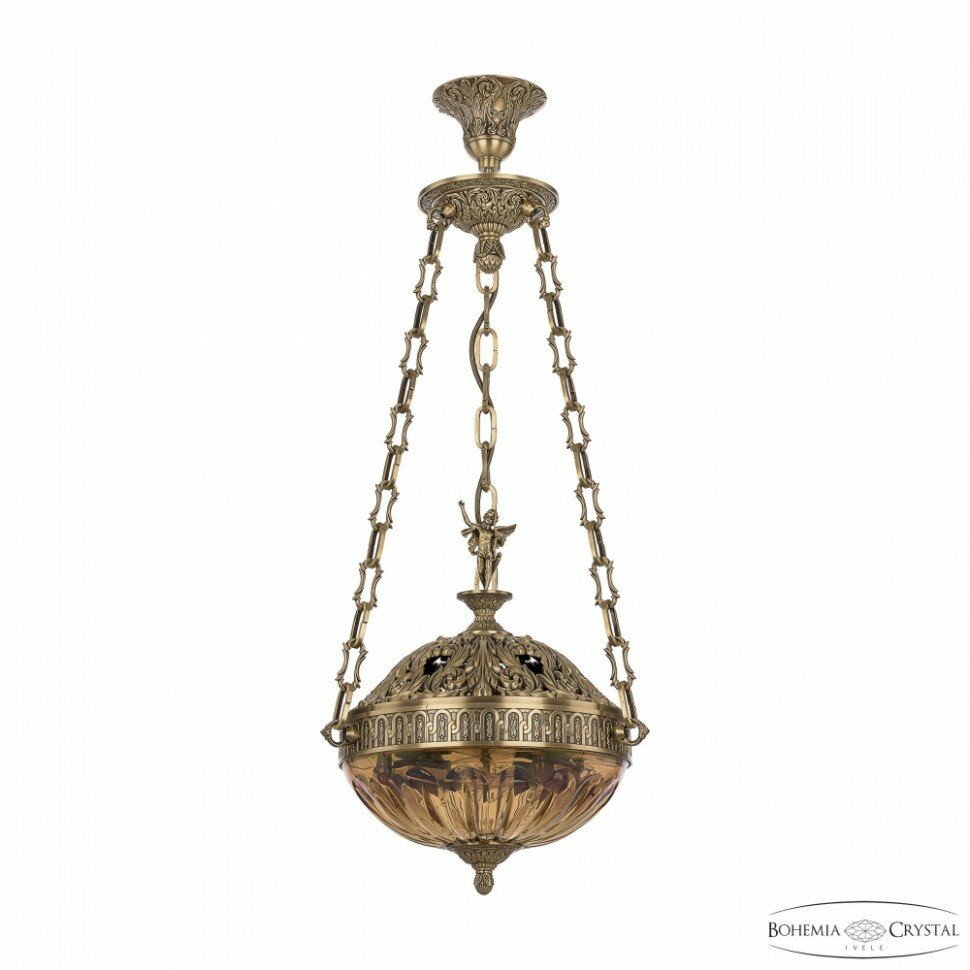 Подвесной светильник Bohemia Ivele Crystal 71000P/30AZ FP Shampan/M-1H FA5S - фото №1