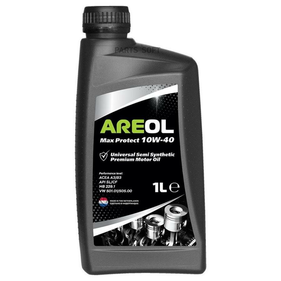 AREOL 10W40AR002 AREOL Max Protect 10W40 (1L)_ .! .\ACEA A3/B3,API SL/CF,MB 229.1,VW 501.01/505.00