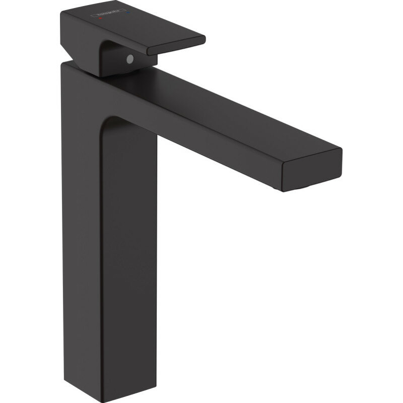 Смеситель для раковины Hansgrohe Vernis Shape 71562670 цвет черный матовый,