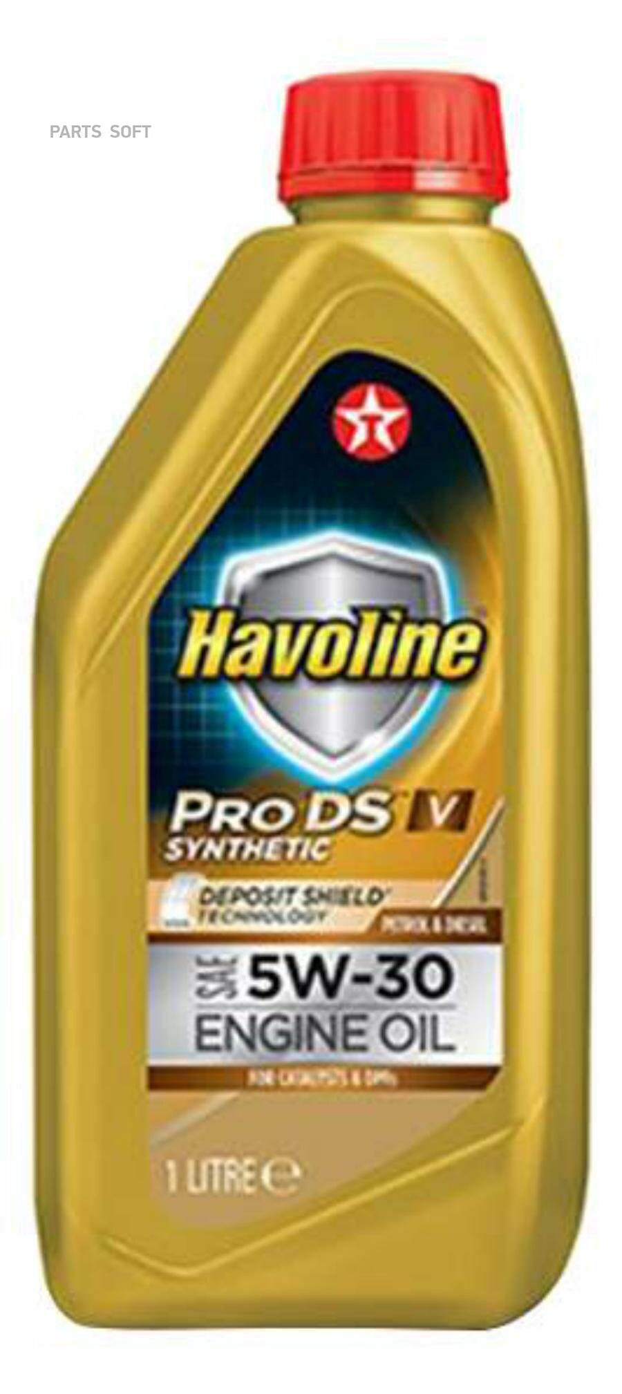TEXACO 804038NKE масло моторное HAVOLINE PRODS V 5W30 12X1LP2