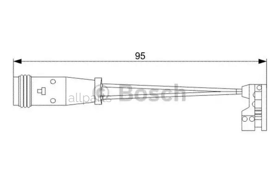 BOSCH 1987473006 Датчик износа тормозных колодок