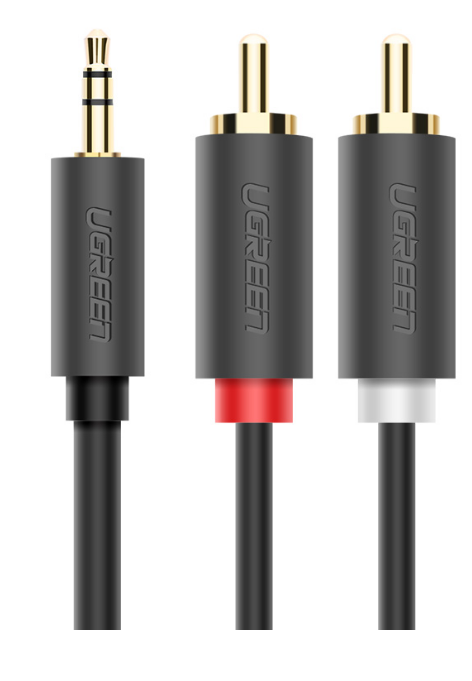 фото Кабель 3.5 Jack (M) - 2x RCA (M), 1.5м, UGREEN AV102 (10511)