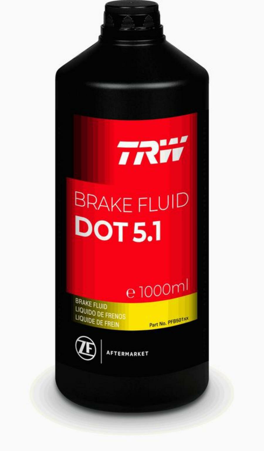 TRW PFB501SE Жидкость тормозная TRW Brake Fluid Ultra DOT5.1 1 л PFB501SE