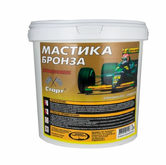 фото Мастика Старт quot;Бронзаquot; 3л