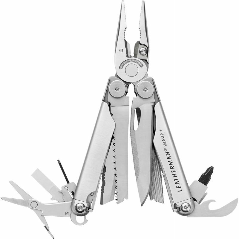 Мультитул Leatherman Wave Plus (832524) серебристый