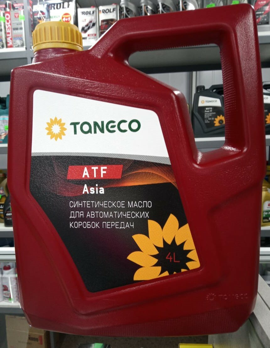 Масло TANECO трансмиссионное ATF Asia 4 л.