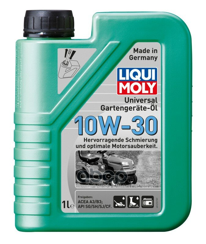 Liquimoly 10W30 Molygen New Generation (1L)_Масло Мотор! Минер. Для Газонокосилок Sg/Sh A3/B3 LIQUI MOLY арт. 1273