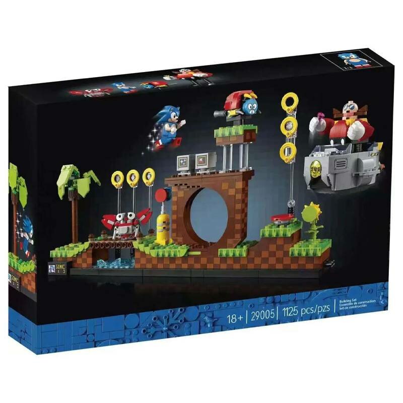 фото Конструктор Bela Lepin Соник Зона зеленых холмов 1125 деталей 29005 61054