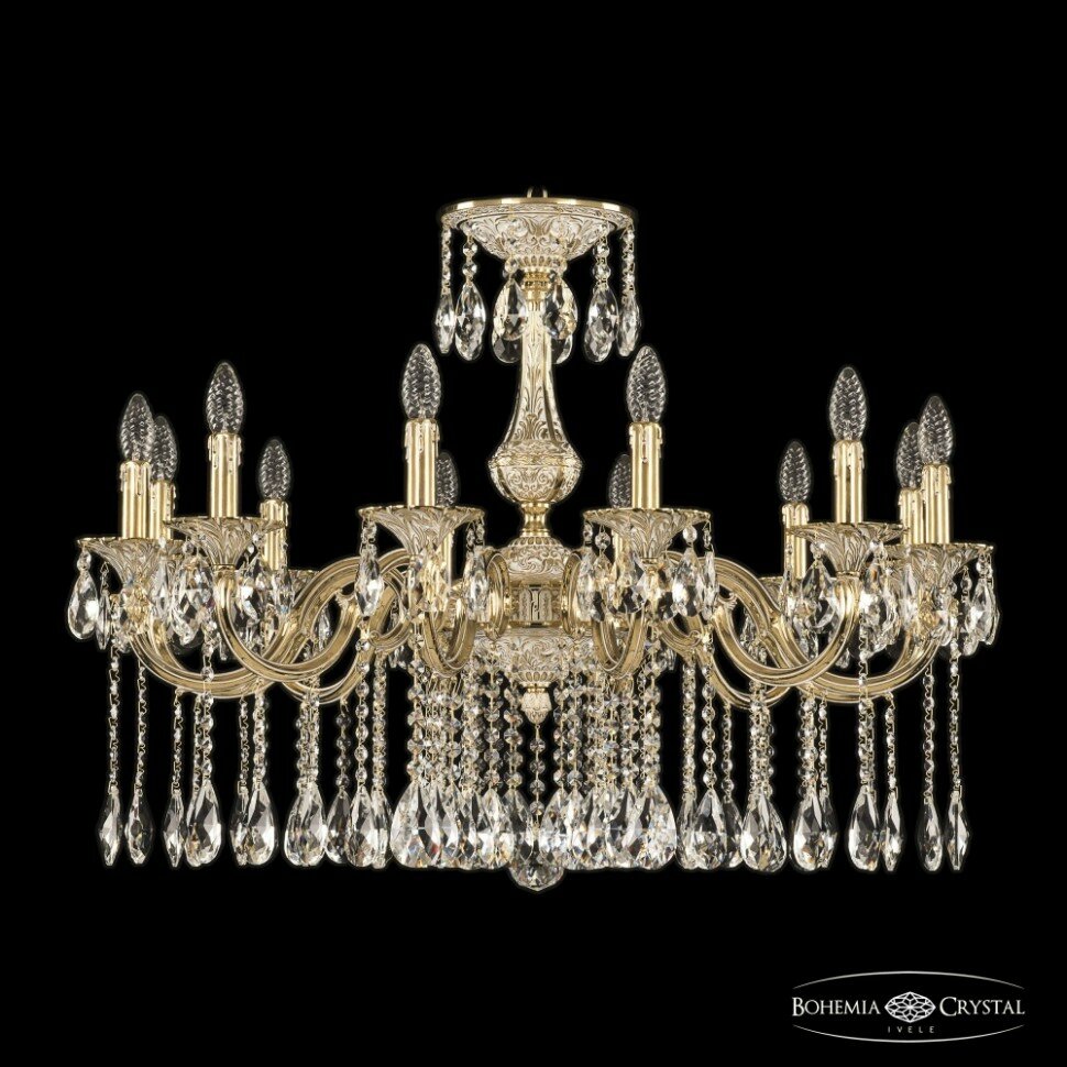 Люстра подвесная Bohemia Ivele Crystal 72101/12/300 A GW - фото №2