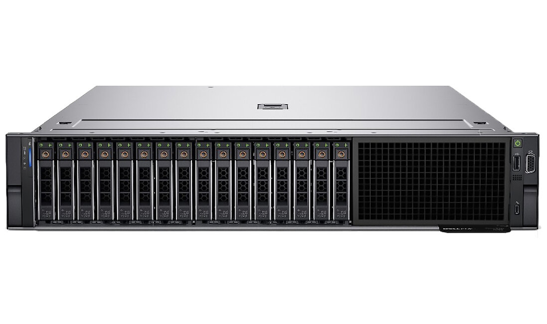 Серверная платформа DELL PowerEdge R750 R750-16SFF-01T/2U/2x4189/ 32xDDR4-3200 RDIMM/LRDIMM/ 16x25"