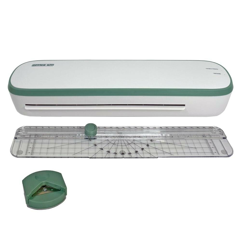 Ламинатор Office Kit L2307G белый/зеленый A4