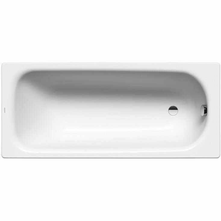 Saniform Plus 111830003001 Ванна прямоугольная 170х70 см (сталь, белый, покрытие easy clean и антискользящее) Kaldewei - фото №1