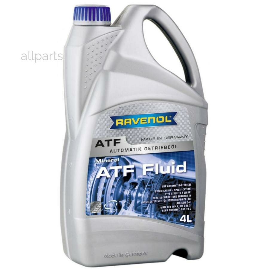 RAVENOL 4014835733497 Масло трансмиссионное ATF RAVENOL Минеральное 4л.