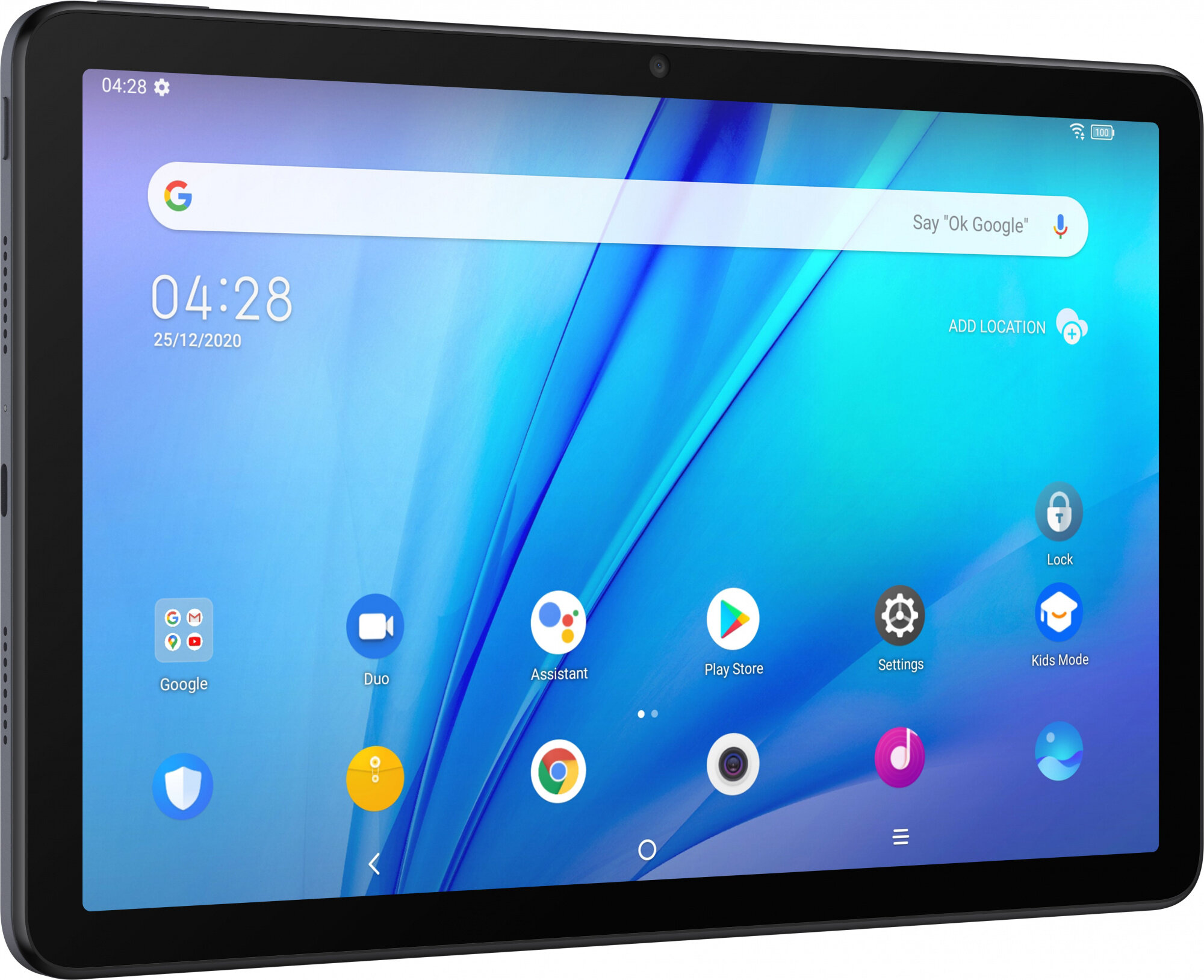 Планшет TCL Tab 10S MT MT8768 (2.0) 8C RAM3Gb ROM32Gb 10.1" IPS 1920x1200 Android 10.0 серый 8Mpix 5Mpix BT GPS WiFi Touch micro