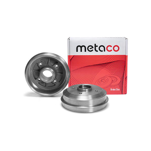 METACO 3070-041 (424744) барабан тормозной Peugeot (Пежо) 207 (2006-2013), Peugeot (Пежо) 206 (1998-2012) (Комплект 2 штуки)