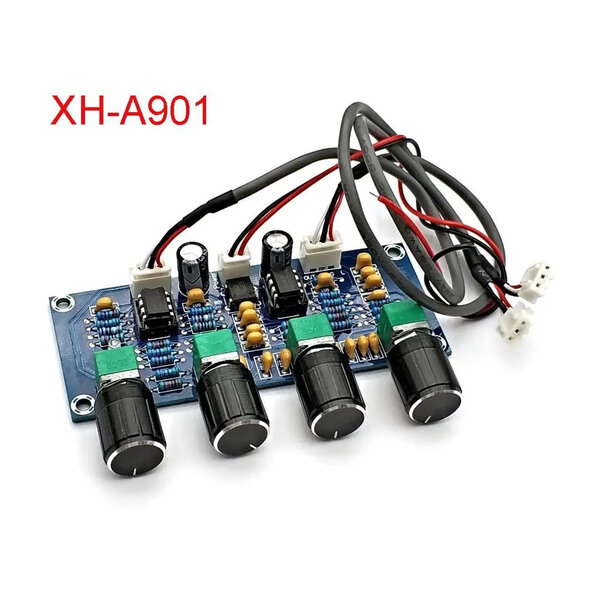 XH-A901 Предварительный усилитель на NE5532 DC12-24V