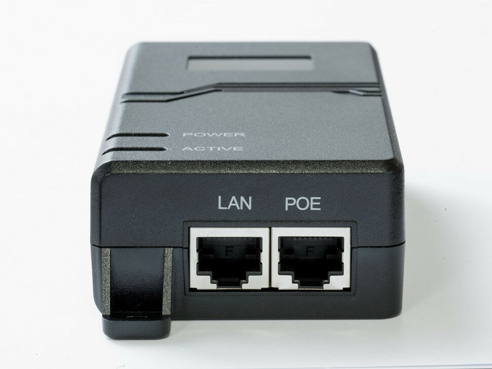 ATCOM инжектор питания PoE 30W (POE инжектор 802.3at/af (до 30 Вт) 2xRJ45 cat 5e/6/7)