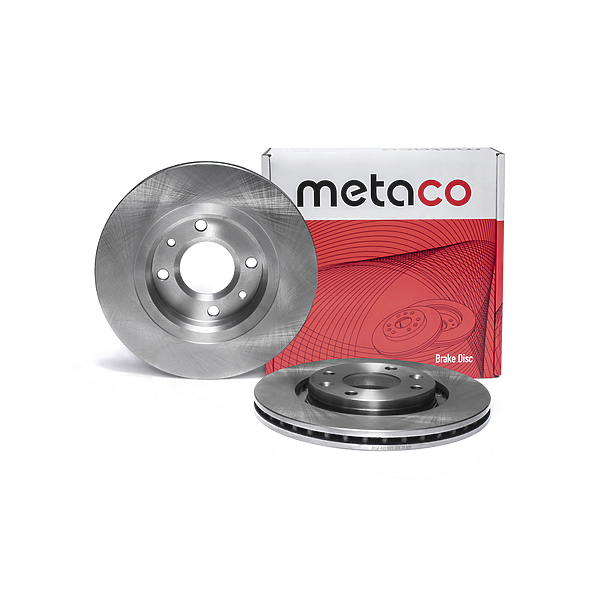 METACO 3050-021 (1629058880 / 4246W1 / 4246W7) диск тормозной передний вентилируемый Citroen (Ситроен) (Комплект 2 штуки)