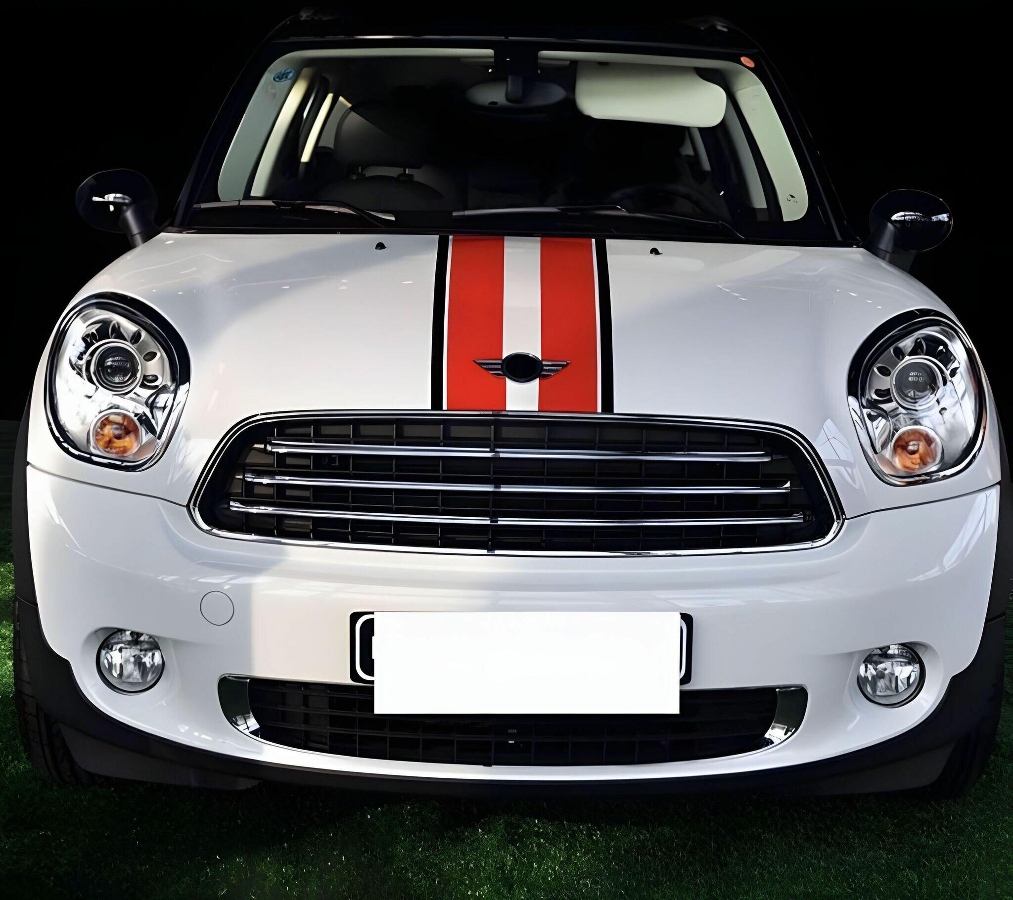 Наклейка для Mini Cooper f55 f56 r56 Clubman r55 f54 Countryman r60 белый