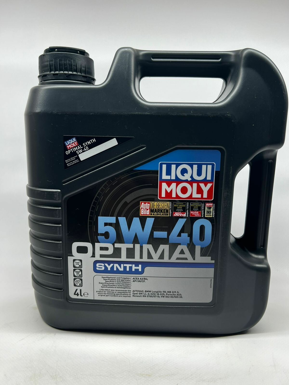 HC-синтетическое моторное масло LIQUI MOLY Optimal Synth 5W-40