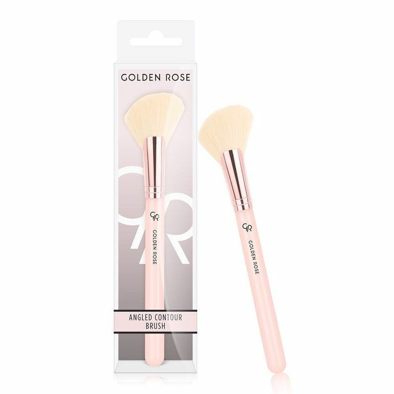 GOLDEN ROSE Скошенная контурная кисть ANGLED CONTOUR BRUSH K-FIR-323