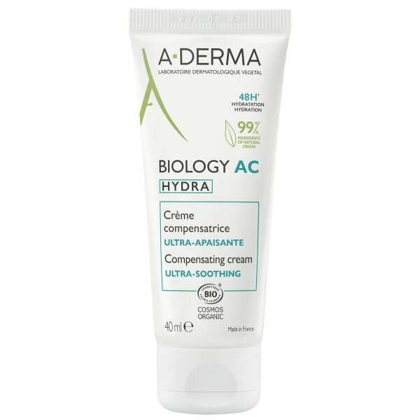 A-DERMA A-Derma Biology AC Hydra Крем восстанавливающий баланс ослабленной кожи 40 мл