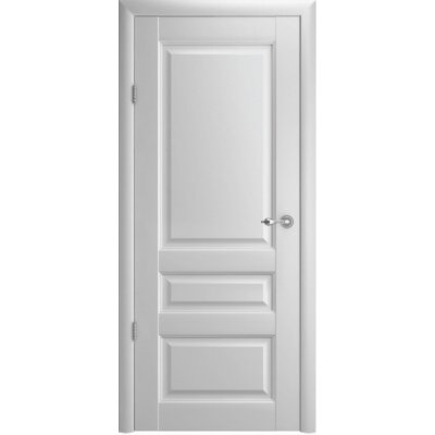 Межкомнатная дверь Albero Эрмитаж-2 Винил / Платина / Глухое