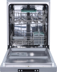 Посудомоечная машина Weissgauff DW 6014 Inox (модификация 2024 года),14 комплектов, 3 корзины, 6 программ, быстрый режим, интенсивная программа, половинная загрузка, полная защита от протечек, таймер, серия Eco Life