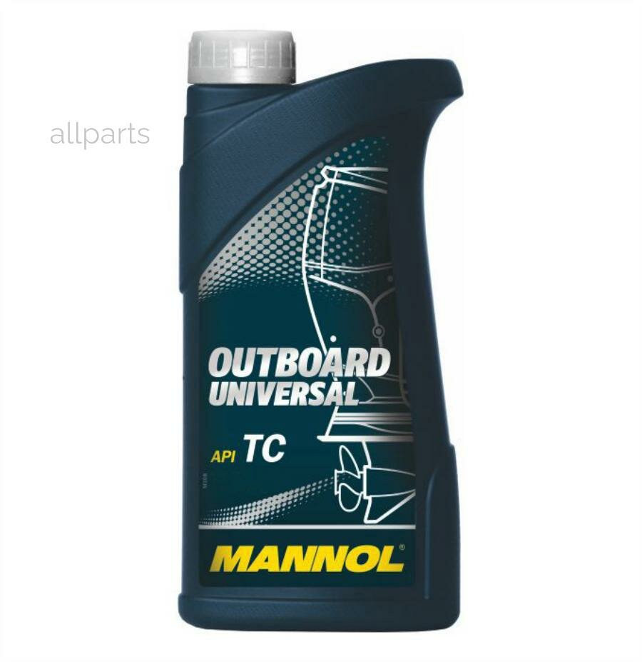 Полусинтетическое моторное масло Mannol Outboard Universal