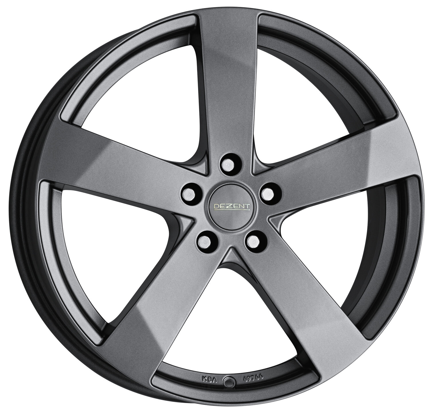 Литой диск Dezent TD graphite R15x6.0J 4x100 ET40 ЦО60.1