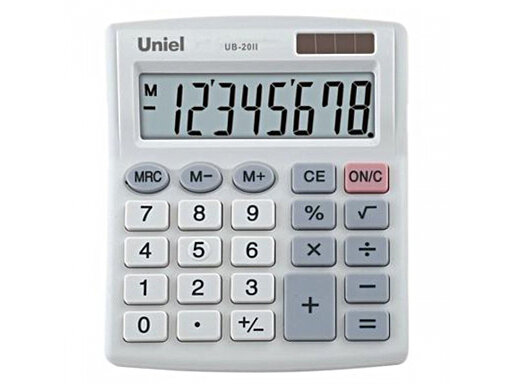 Калькулятор Uniel UB-20II СU205А