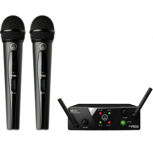 Радиосистемы с ручным микрофоном AKG WMS40 Mini2 Vocal Set BD US45A/C (660.700&662.300)