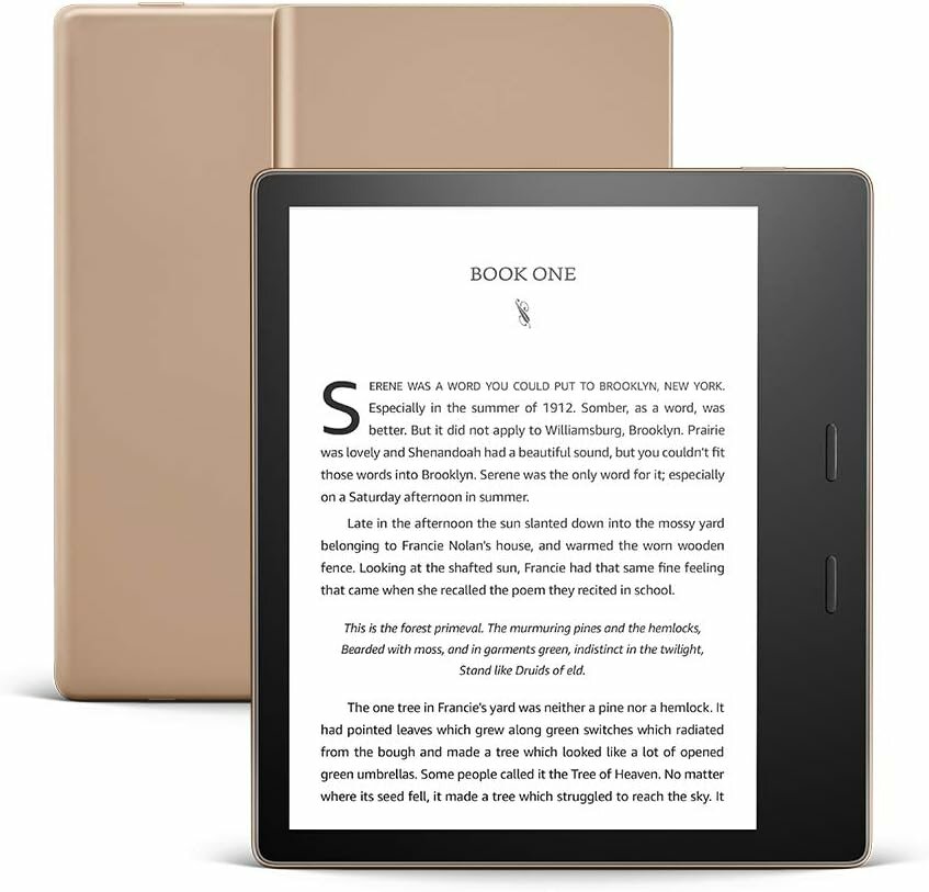 7" Электронная книга Amazon Kindle Oasis 2019 32 Gb 1680x1264 E-Ink 32 ГБ Gold (без рекламы)