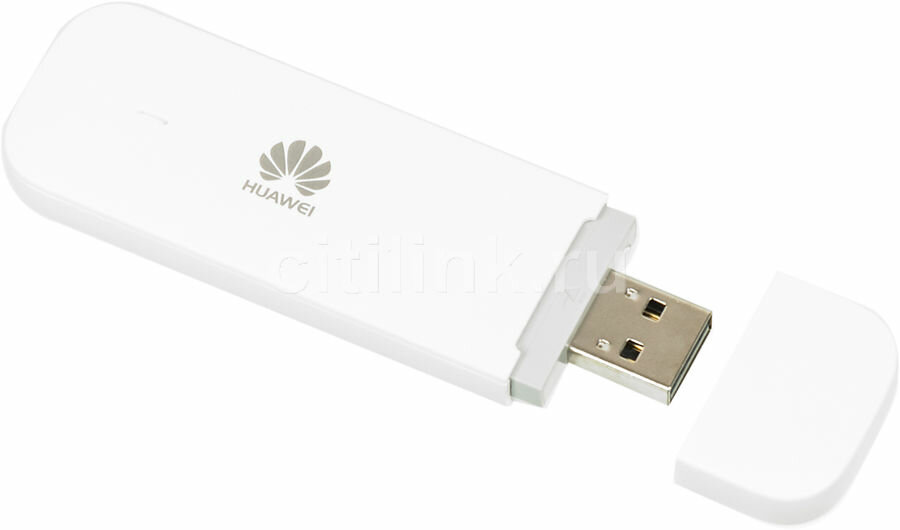 Модем Huawei E3372h-153 2G/3G/4G, внешний, белый [51071pqv]