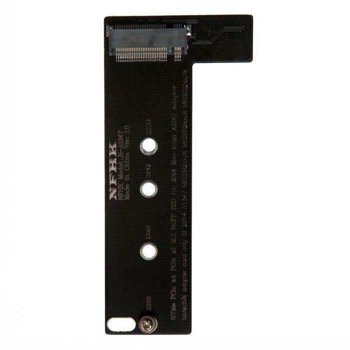 Переходник (adapter) для SSD M.2 NVMe для Apple Mac mini A1347 Late 2014 NFHK N-A1347