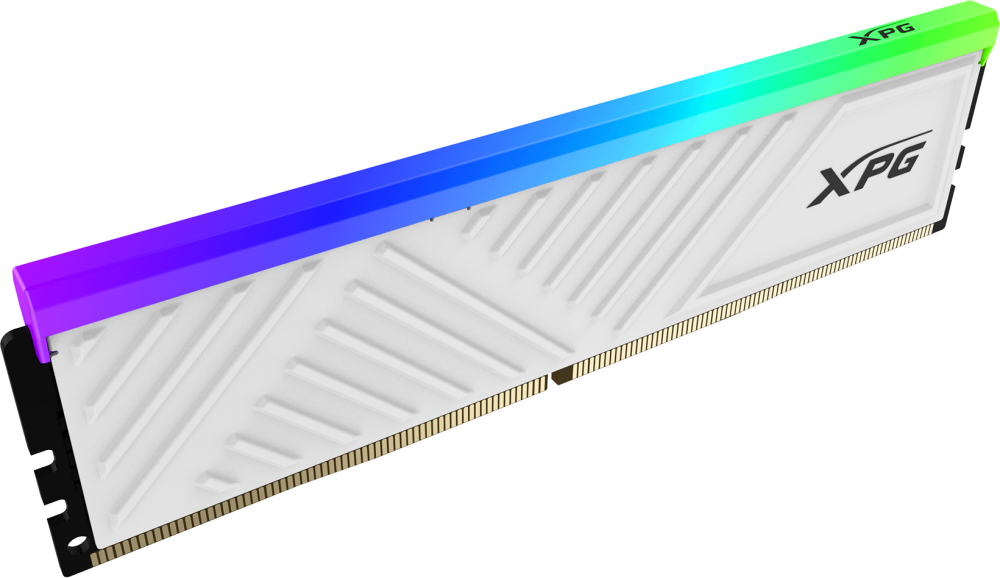 Модуль памяти ADATA 8GB DDR4 3200 U-DIMM XPG SPECTRIX D35G RGB Gaming Memory (AX4U32008G16A-SWHD35G) white