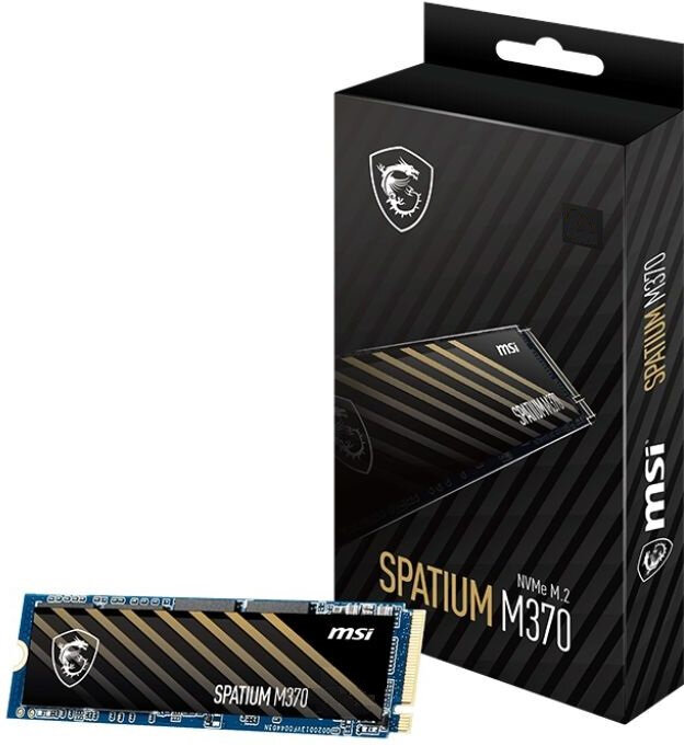 Накопитель SSD MSI SPATIUM M370 NVMe M2 128GB