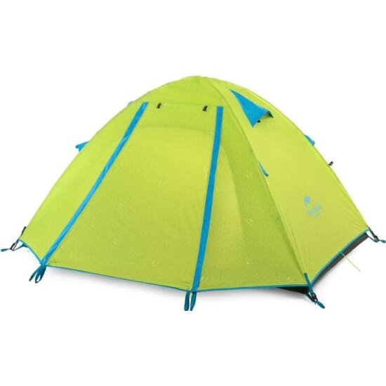 Палатка Naturehike P-Series 3-местная, алюминиевый каркас, желтая